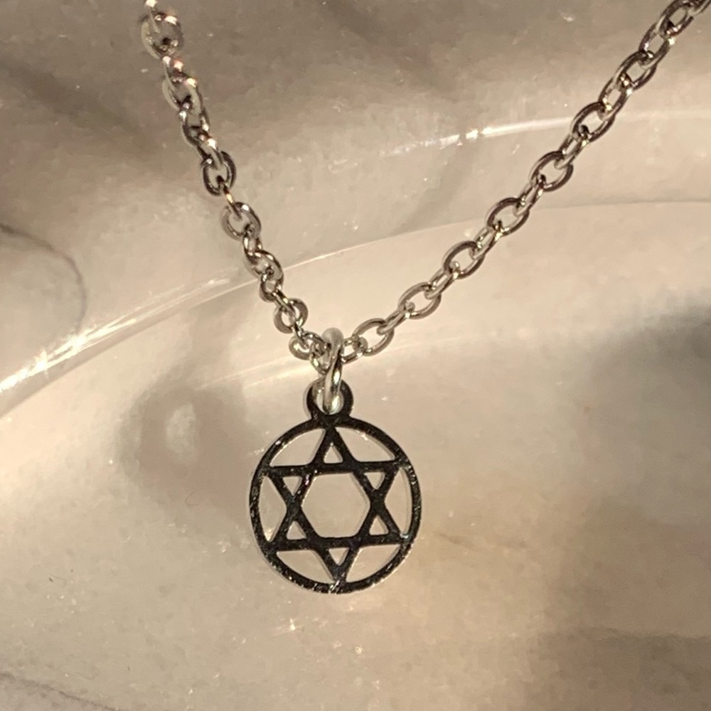 Star of David/Jewish Star  Pendant Necklace Stainless Steel